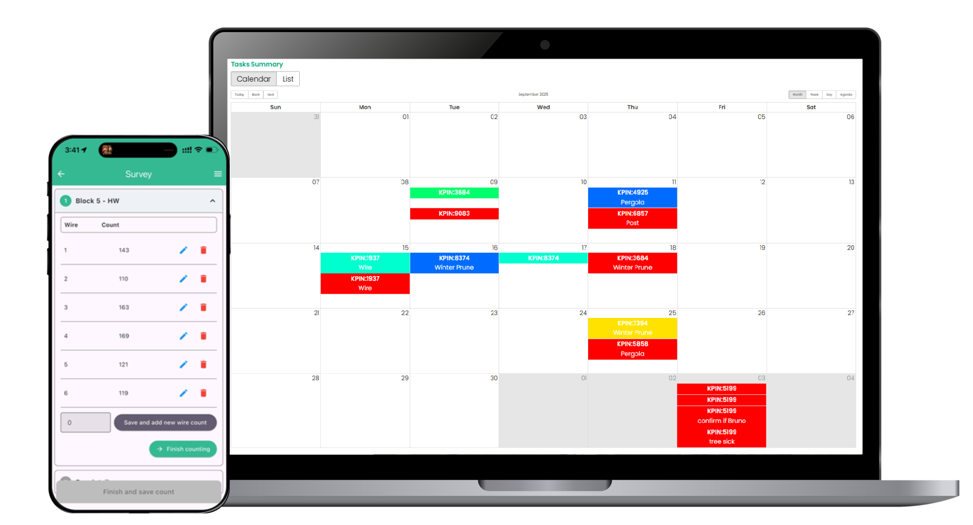 Diary - Phone and PC